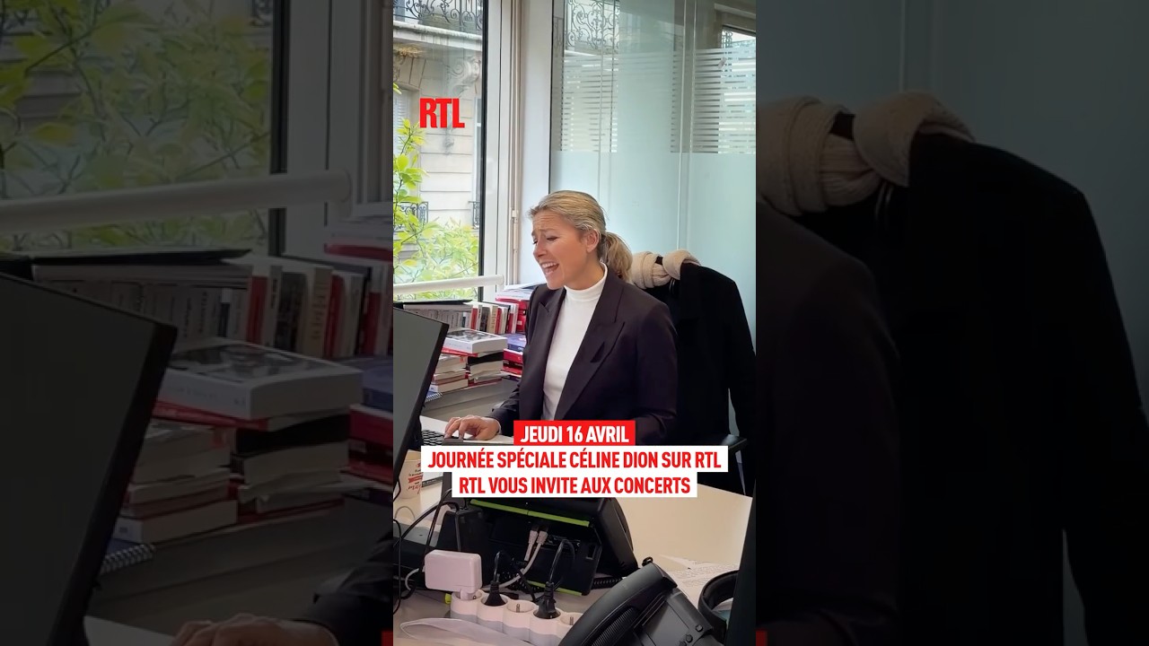 Jeudi 16 avril - RTL vous offre vos places pour Céline Dion - Journée spéciale