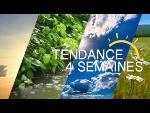 Tendance météo à 4 semaines : Un temps assez changeant pour les vacances de Pâques.