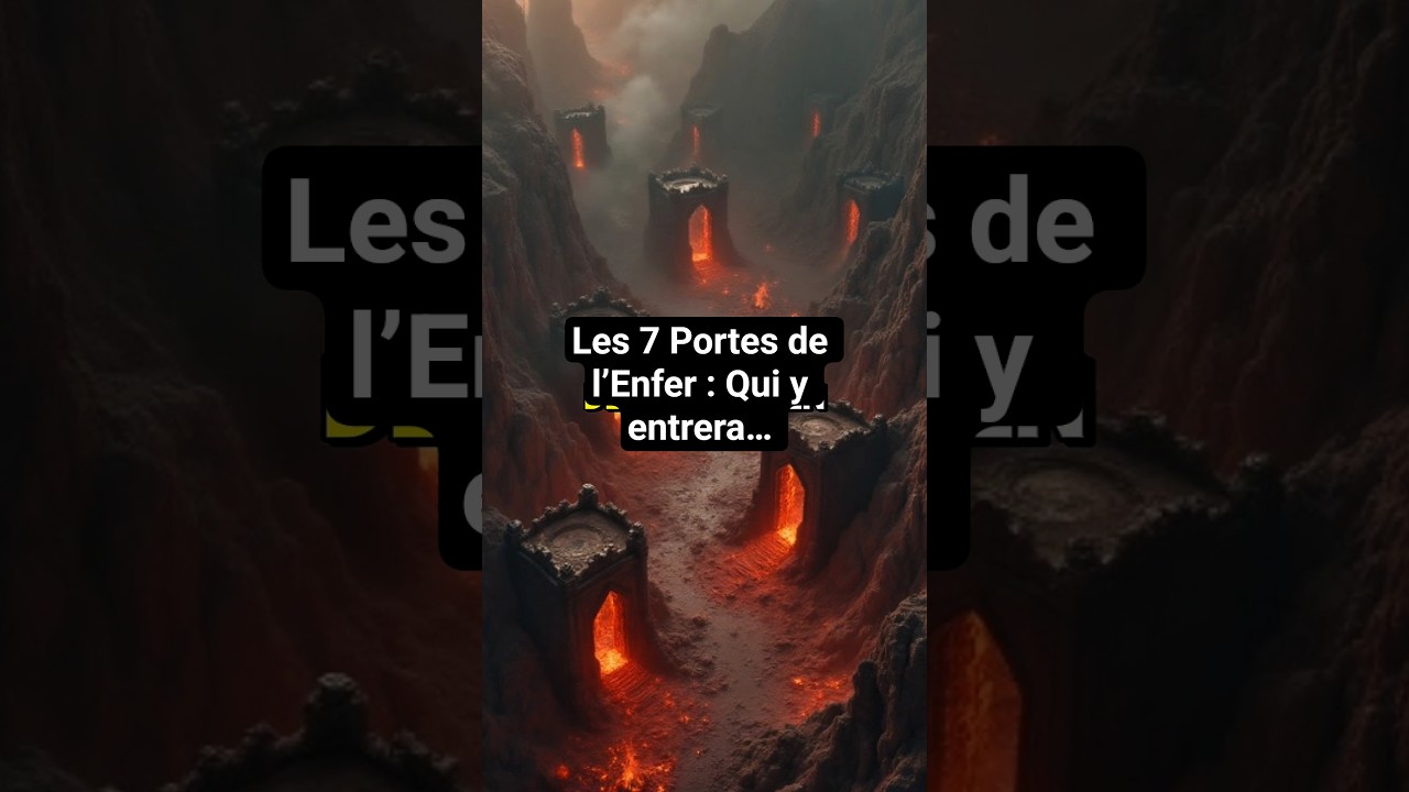 Les 7 Portes de l’Enfer : Qui y entrera… et pourquoi ? #JourDuJugement #Islam#EnferSelonIslam