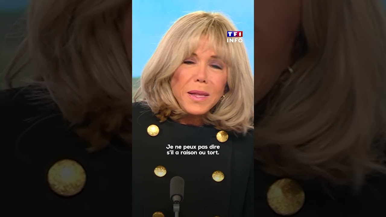 "S'il y a une chose qu'Emmanuel mérite, c'est le respect" : Brigitte Macron ｜TF1 INFO