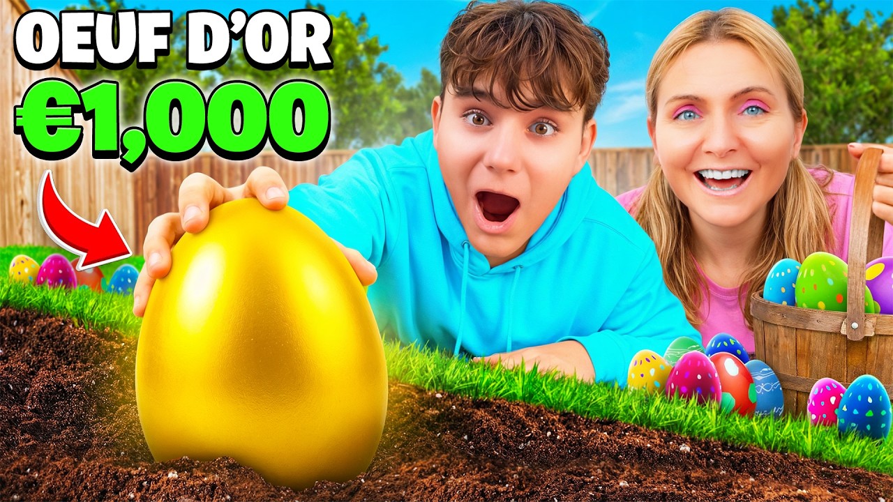 Extrême Chasse aux Oeufs de Pâques *OEUF D’OR À €1,000*