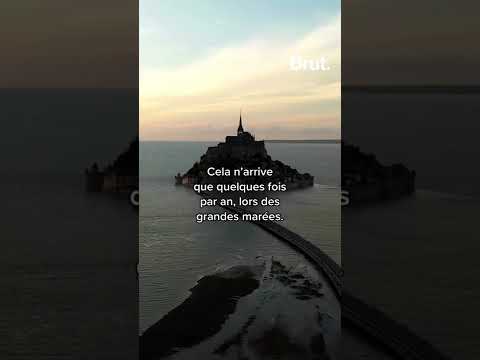 Quand le Mont-Saint-Michel devient une île