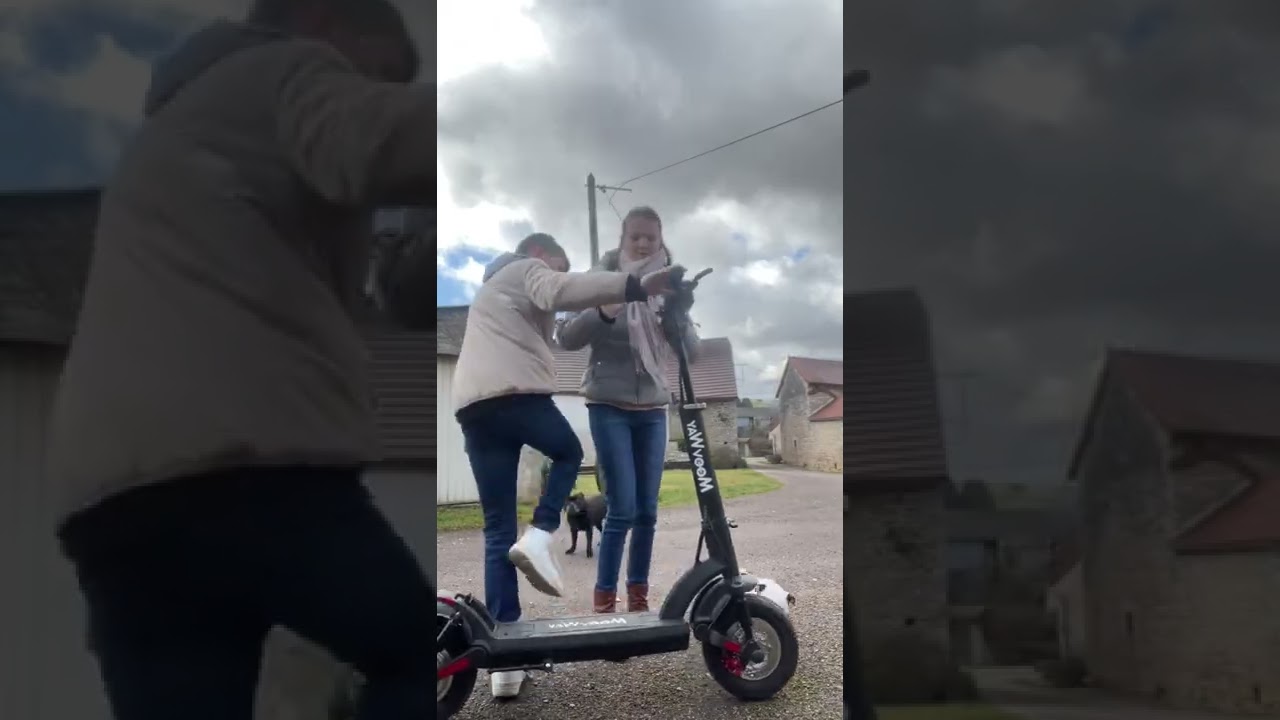 Tu as une trottinette électrique ?