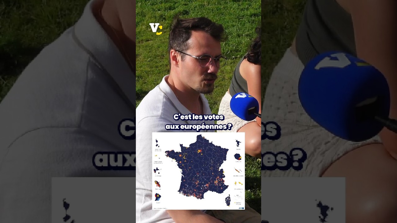 Les Parisiens face à la carte des résultats des élections européennes 🗺️🇪🇺
