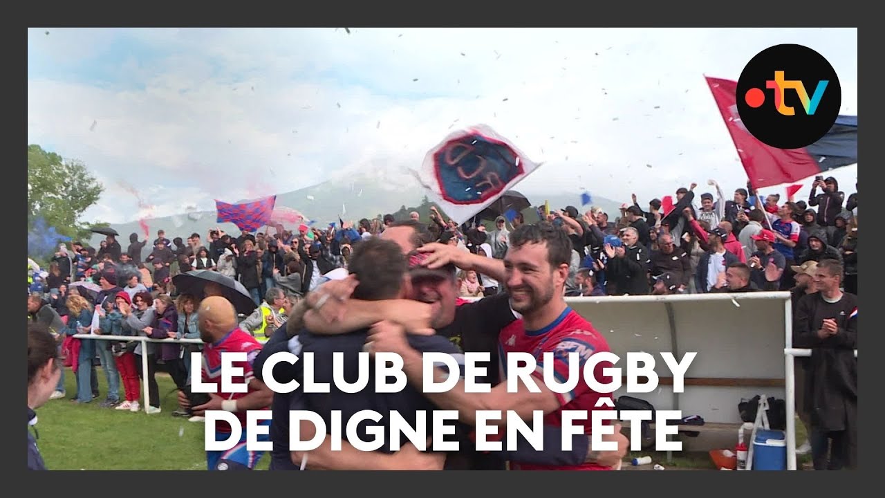 Rugby : le club RC Dignois fête sa montée en Fédérale 3