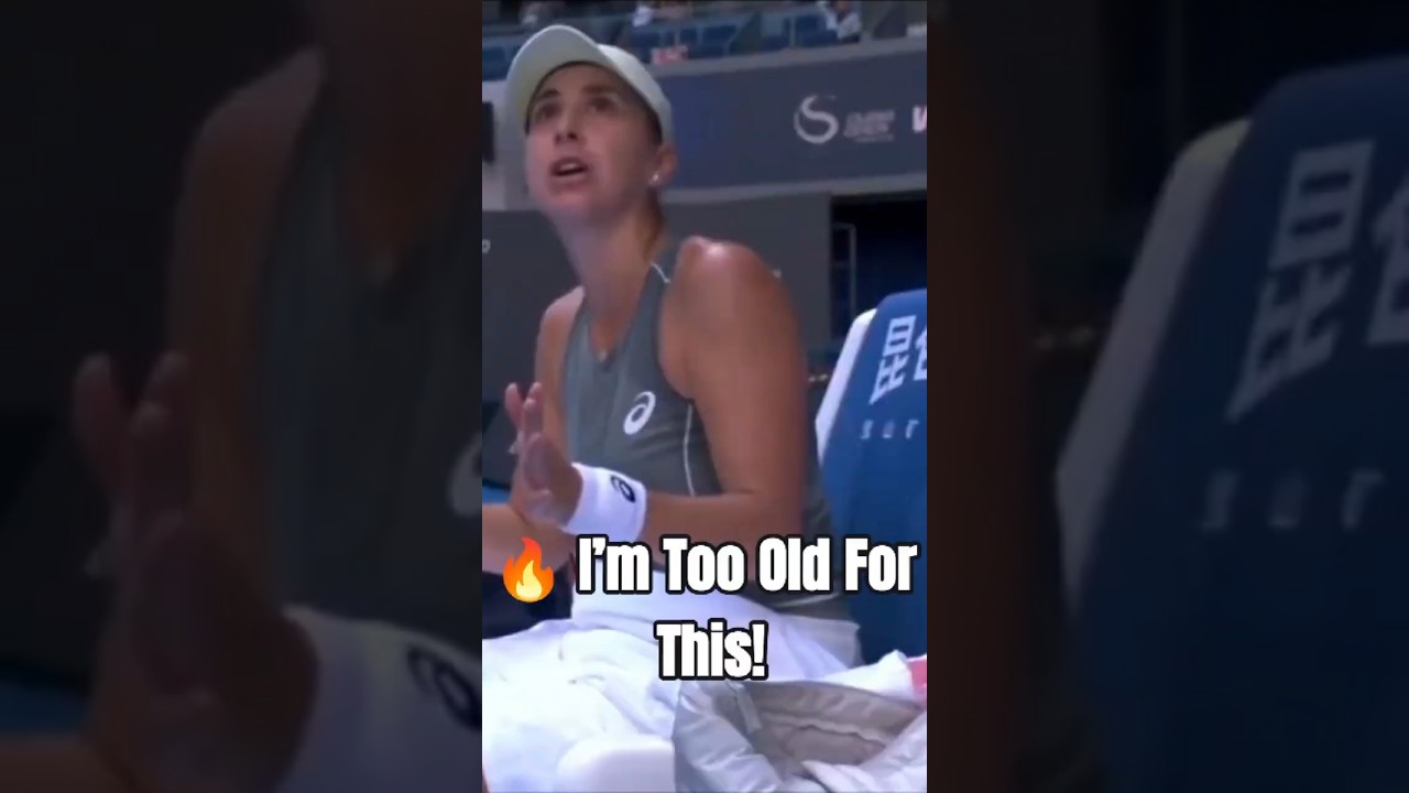 Bencic SNAPS at Gauff in Beijing 2025 😳🔥