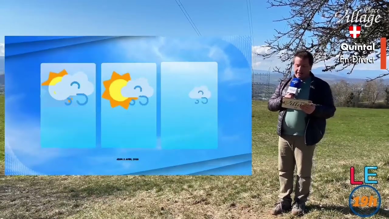 La météo en Haute-Savoie et Savoie pour jeudi 2 Avril 2026