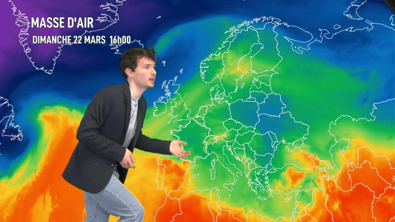 Bulletin météo pour le dimanche 22 mars 2026