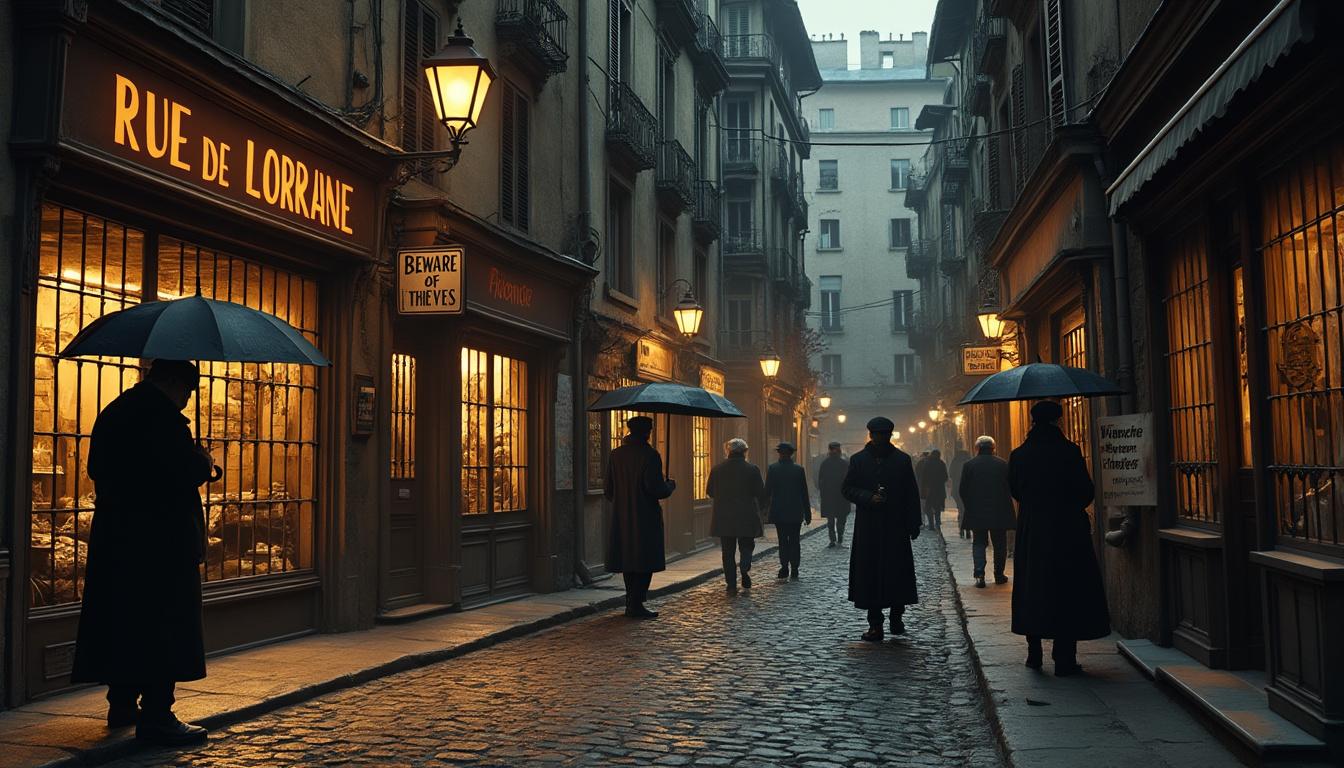 la rue de lorraine fait face à une série de cambriolages qui inquiètent profondément les commerçants locaux, mettant en lumière un climat d'insécurité grandissant.