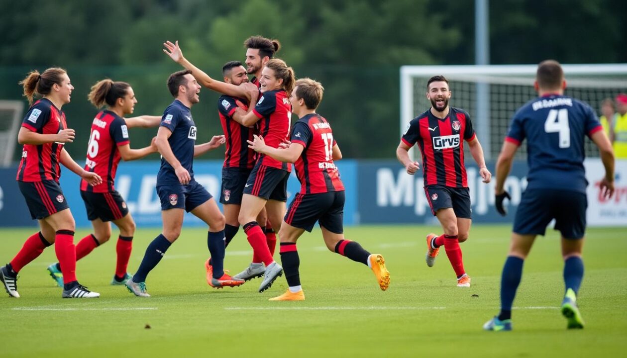 découvrez le match spectaculaire de football en régional 2 où l’ef villages a renversé beaune grâce à un éclair de quatre minutes, offrant une victoire mémorable.