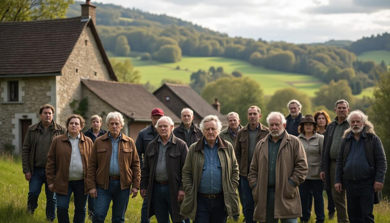 à beaune-d'allier, la population exprime sa colère contre le projet de parc éolien, déterminée à ne pas se laisser imposer ce changement.