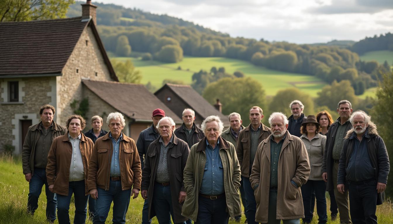 à beaune-d'allier, la population exprime sa colère contre le projet de parc éolien, déterminée à ne pas se laisser imposer ce changement.